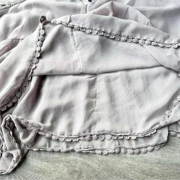 ONE TEASPOON Milky  Rise Flared Loose Fit Top Blouse - Picture 14 of 16